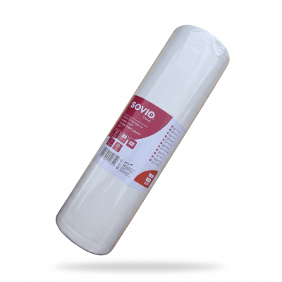 Rola de pat medicala unica folosinta 2 straturi 49 cm x 76 m Sovio